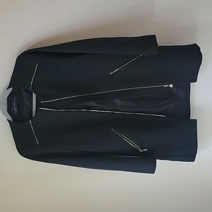 Zara Black‎ Dress Coat Classic Womens Size Small